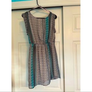 Forever 21 Casual Lightweight Patterned Dress